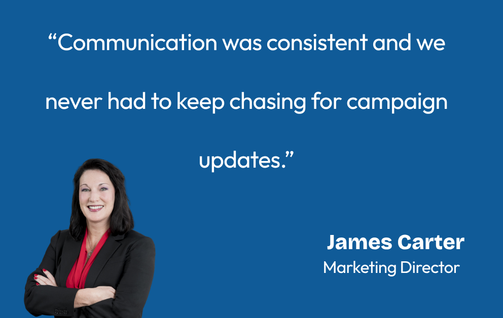 Client testimonial