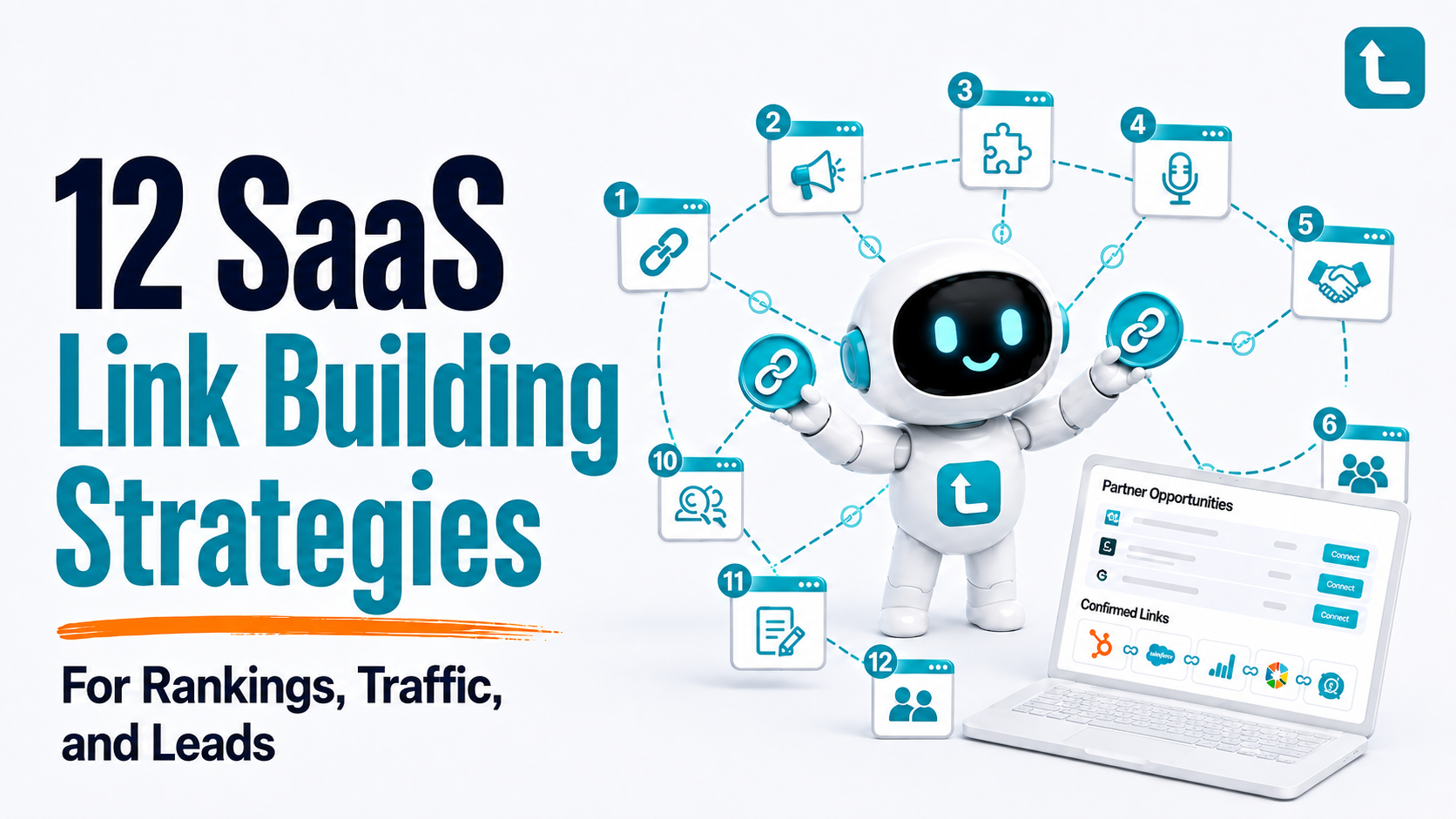 12 SaaS link building strategies for rankings, traffic, and leads